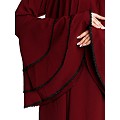 Loose Fit Umbrella abaya with bell sleeves- Maroon Loose Fit Umbrella abaya with bell sleeves- Maroon